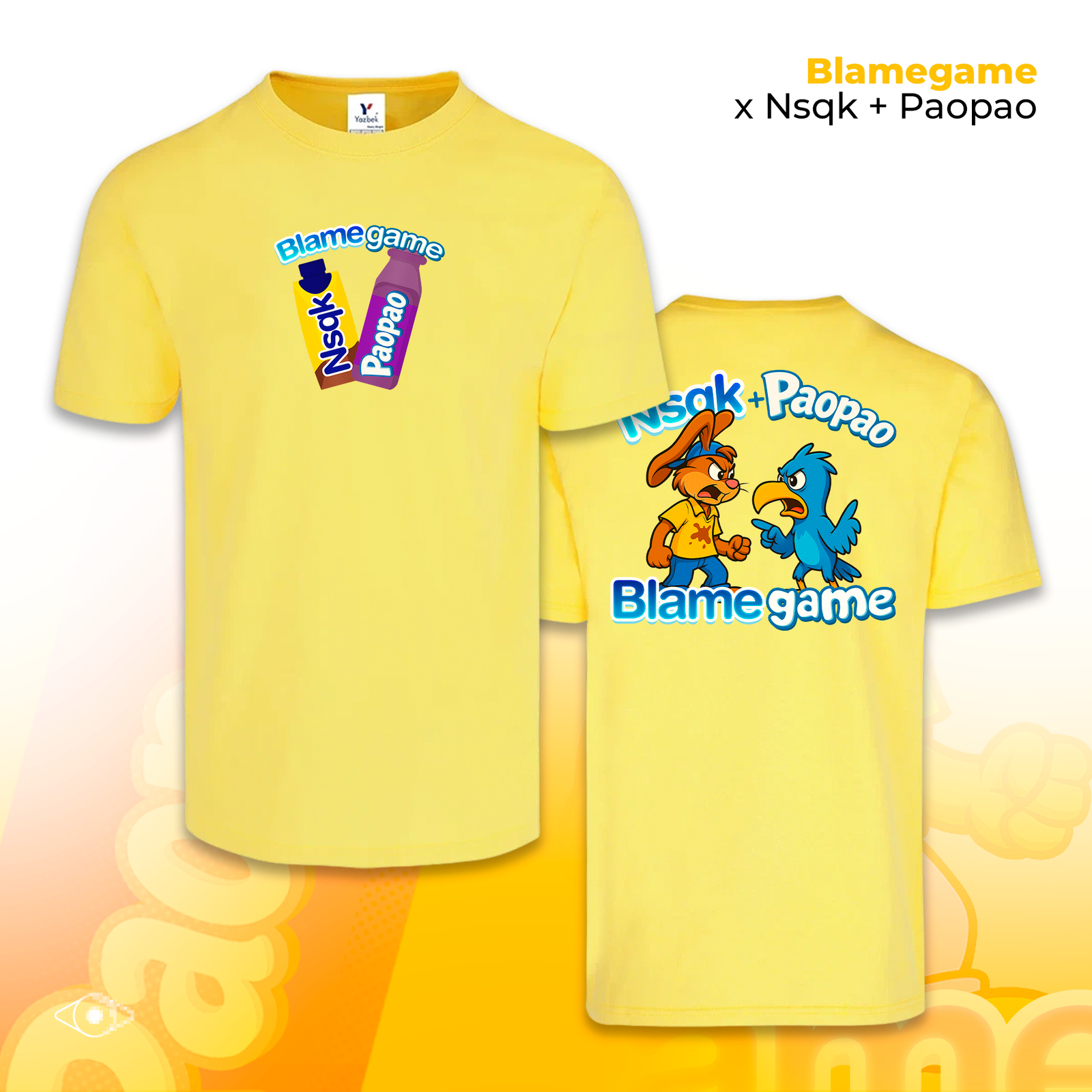 BLAMEGAME x NSQK + PAOPAO